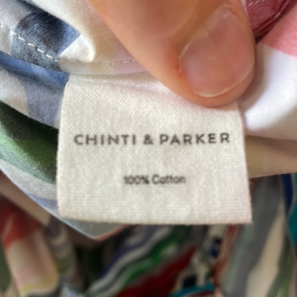 CHINTI & PARKER Rainbow Cotton Shirt Dress - Picture 11 of 13